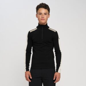 J Lepsøy, merinoull half-zip